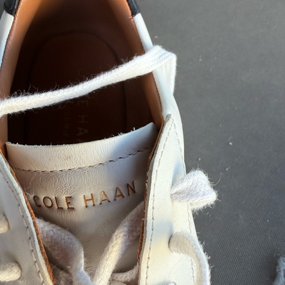 Cole Haan Tan and White Sneakers - Picture 8 of 10